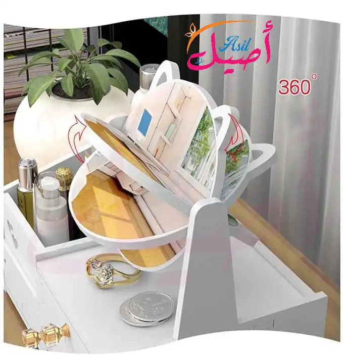 GlamBox – منظم المكياج العصري